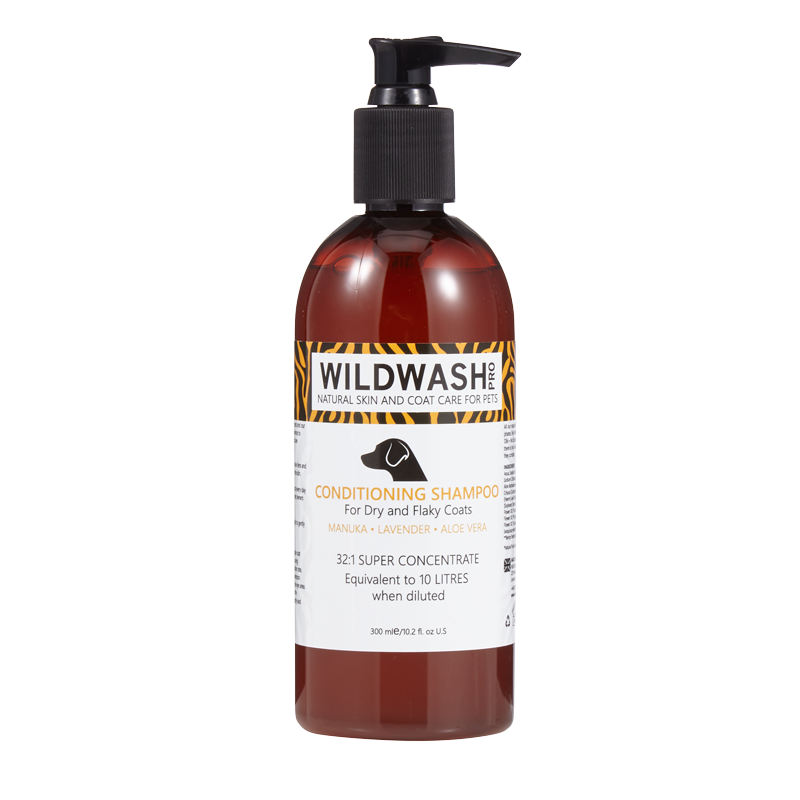WildWash PRO Conditioning Shampoo for Dry and Flaky Coats 300 ml - WildWash.Pet
