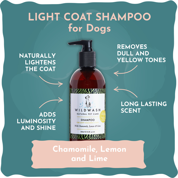 Light Coat Shampoo for Dogs 300ml