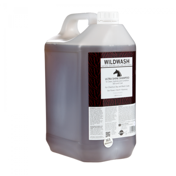 Equine Ultra Shine Natural Horse Shampoo for Chestnut, Bay & Black Coats 5ltr
