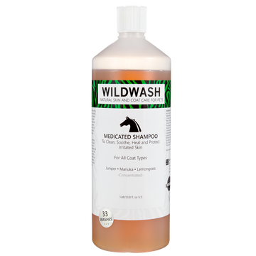 Equine Natural Medicated Horse Shampoo 1LTR