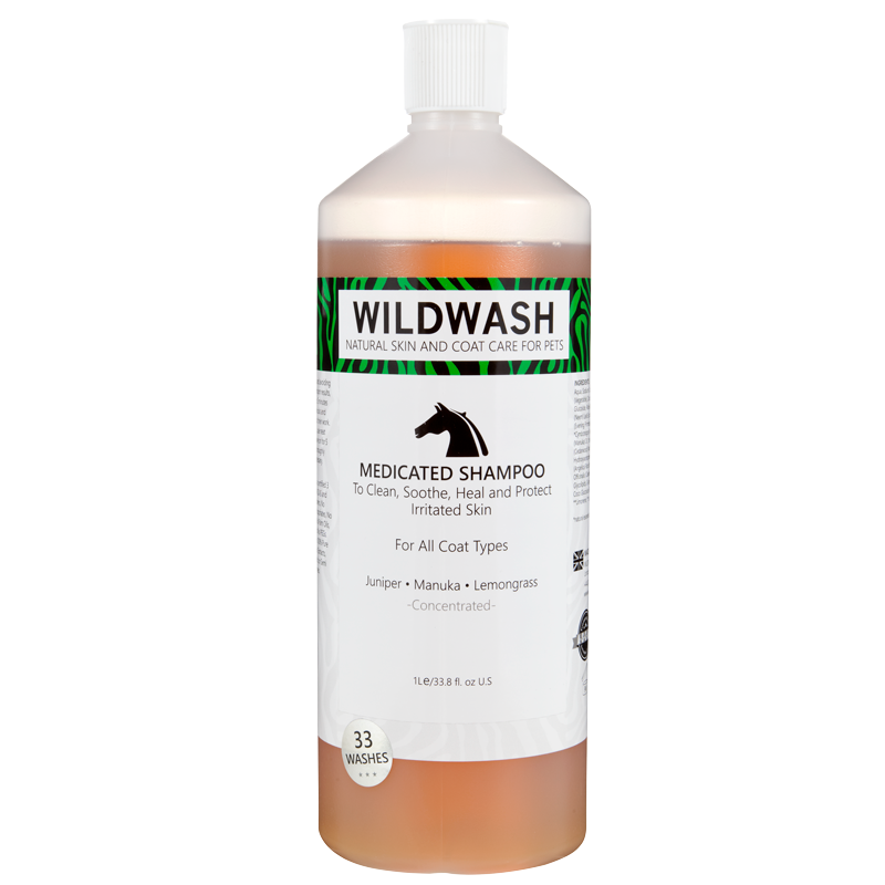 Equine Natural Medicated Horse Shampoo 1LTR
