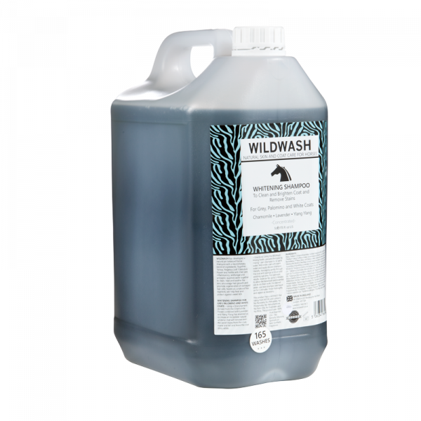 Equine Natural Whitening Horse Shampoo for Grey Coats 5LTR
