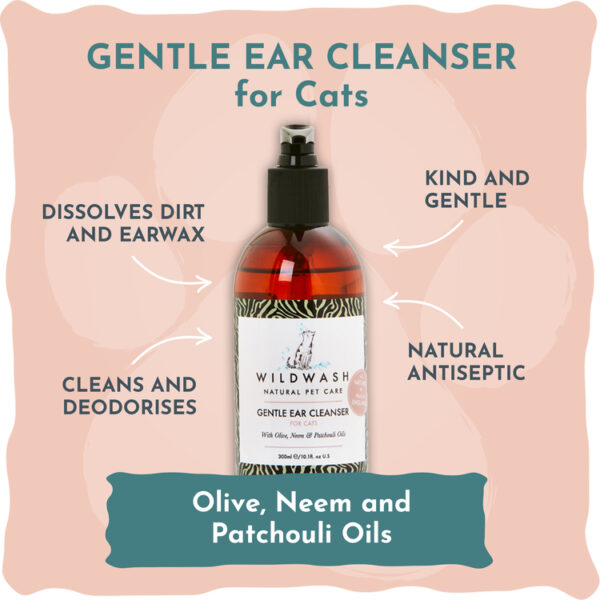 Gentle Ear Cleanser for Cats 300ml