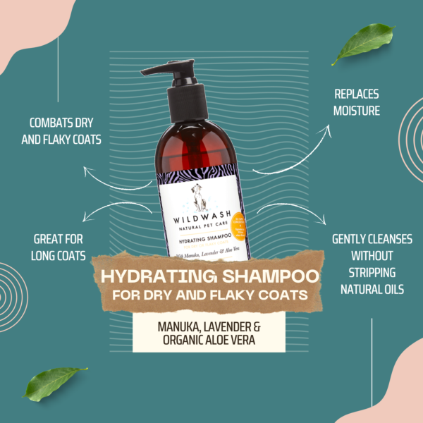 Hydrating Shampoo for Dry and Flaky Coats & Nourishing Conditioner Bundle