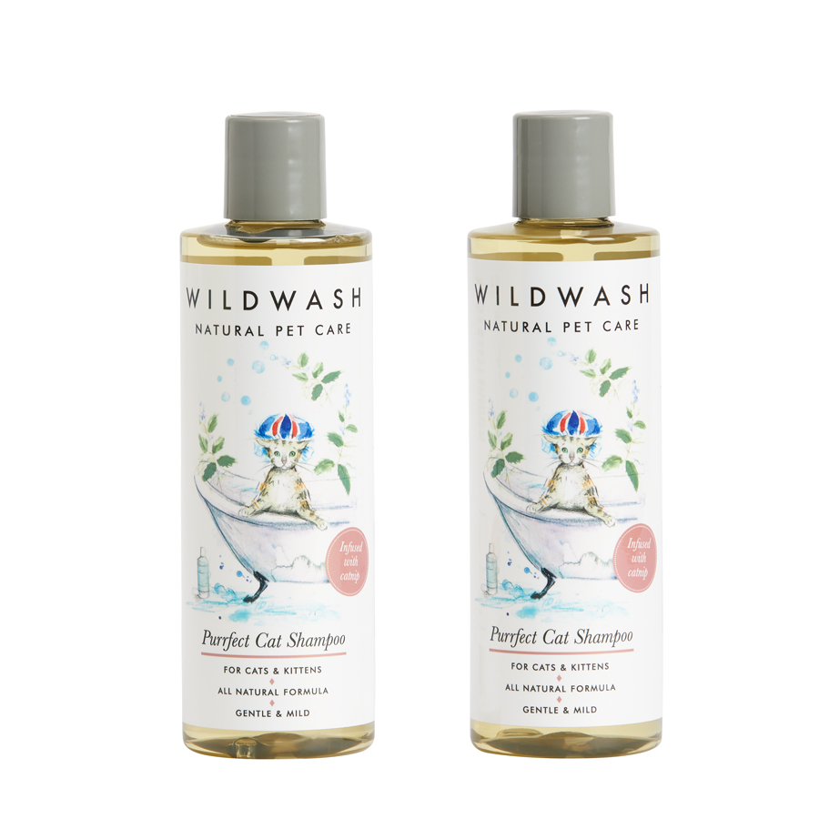 2x Purrfect Cat Shampoo 250ml Bundle