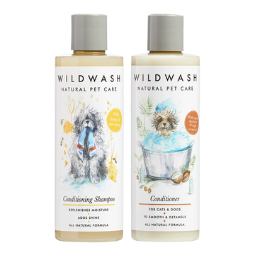 WildWash PET Conditioning Shampoo + Conditioner Combo - 2 x 250 ml - WildWash.Pet