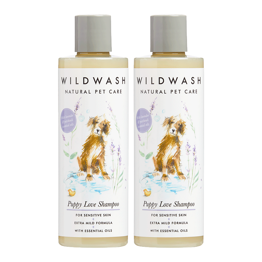 WildWash PET Puppy Love Shampoo 2x250ml - WildWash.Pet