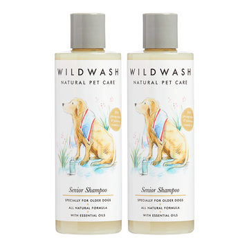 WildWash PET Senior Shampoo 2x250ml - WildWash.Pet