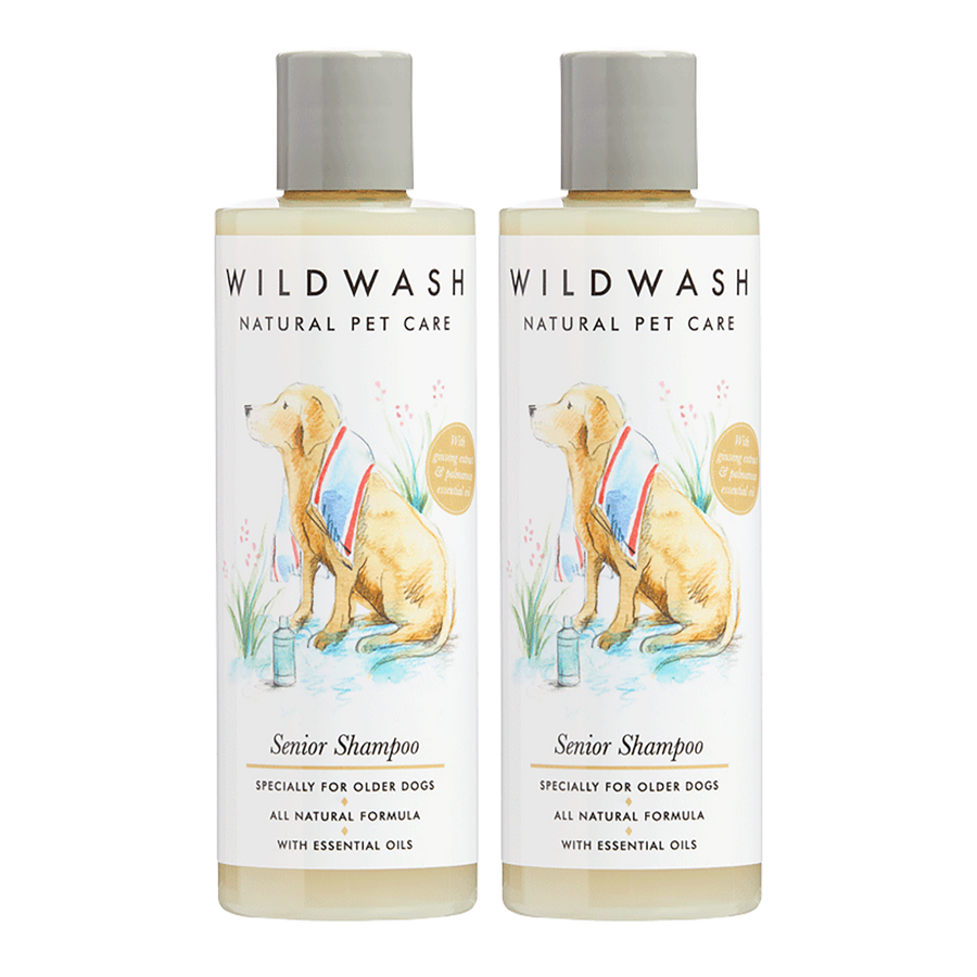WildWash PET Senior Shampoo 2x250ml - WildWash.Pet