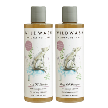 WildWash PET Buzz Off Shampoo 2x250ml - WildWash.Pet